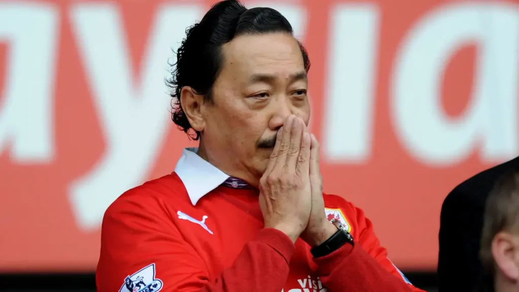 Owner of Cardiff City Football Club Vincent Tan (Photo Credit: Getty)