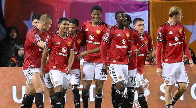 Manchester United players (Credit: Getty Images)