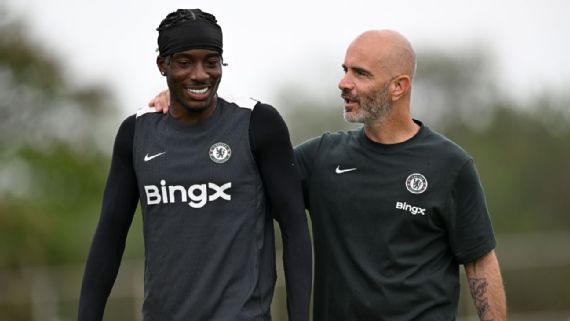 Enzo Maresca, Noni Madueke (Credit: Getty Images)