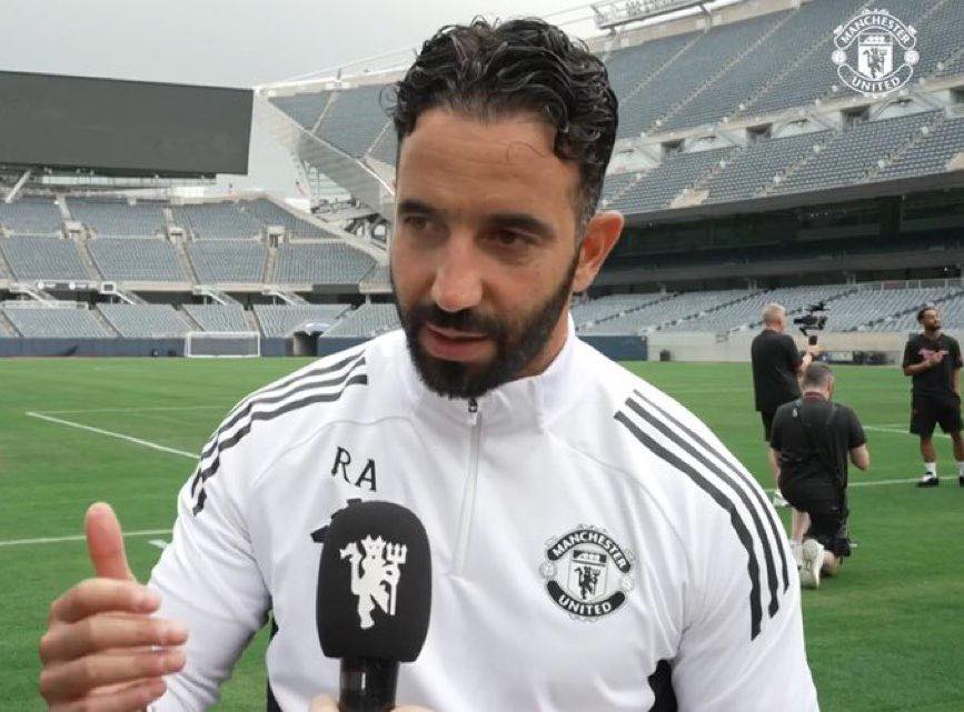 Reuben Amorim (Credit: Manchester United media)
