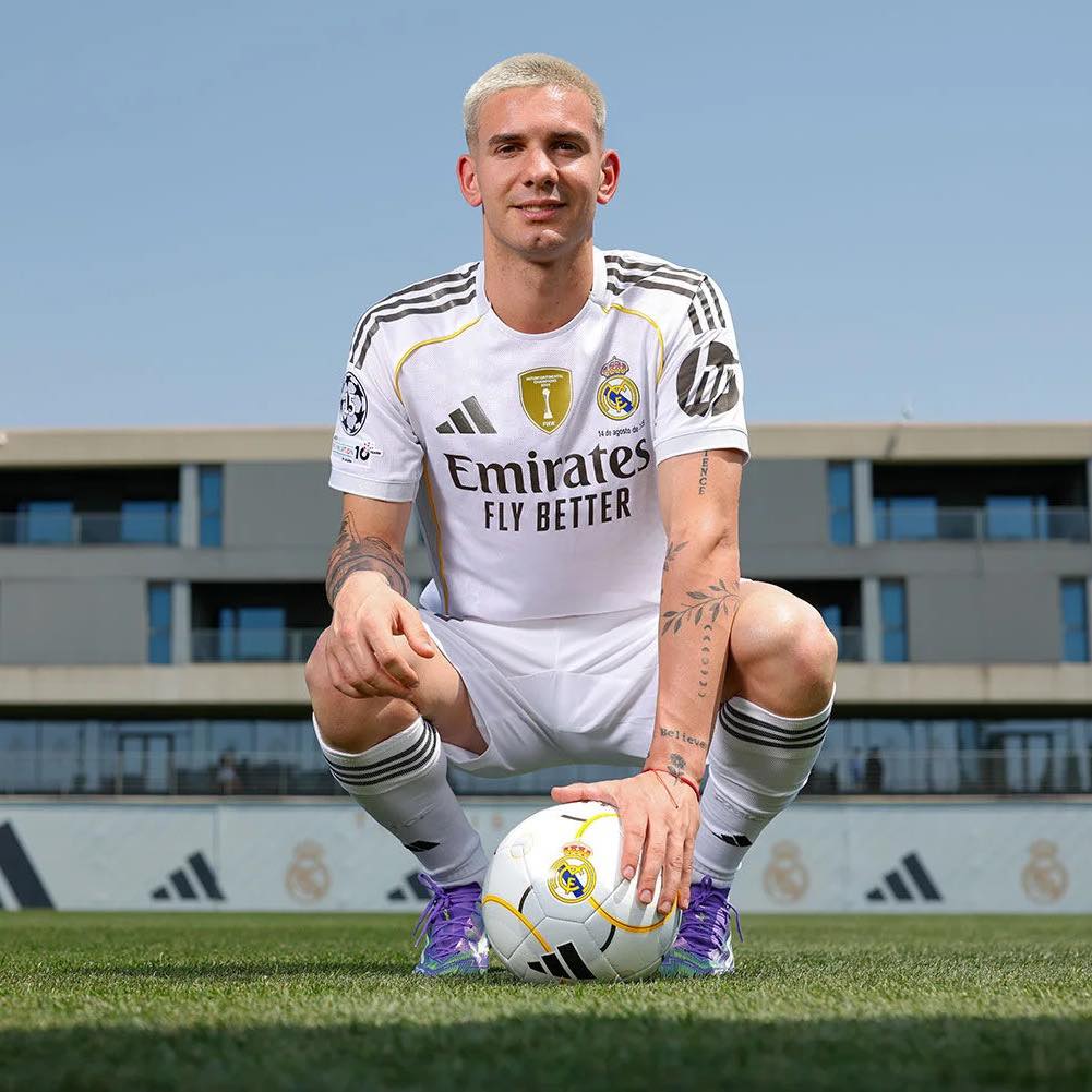 Real Madrid new signing Franco Mastantuono (Credit: Getty Images)