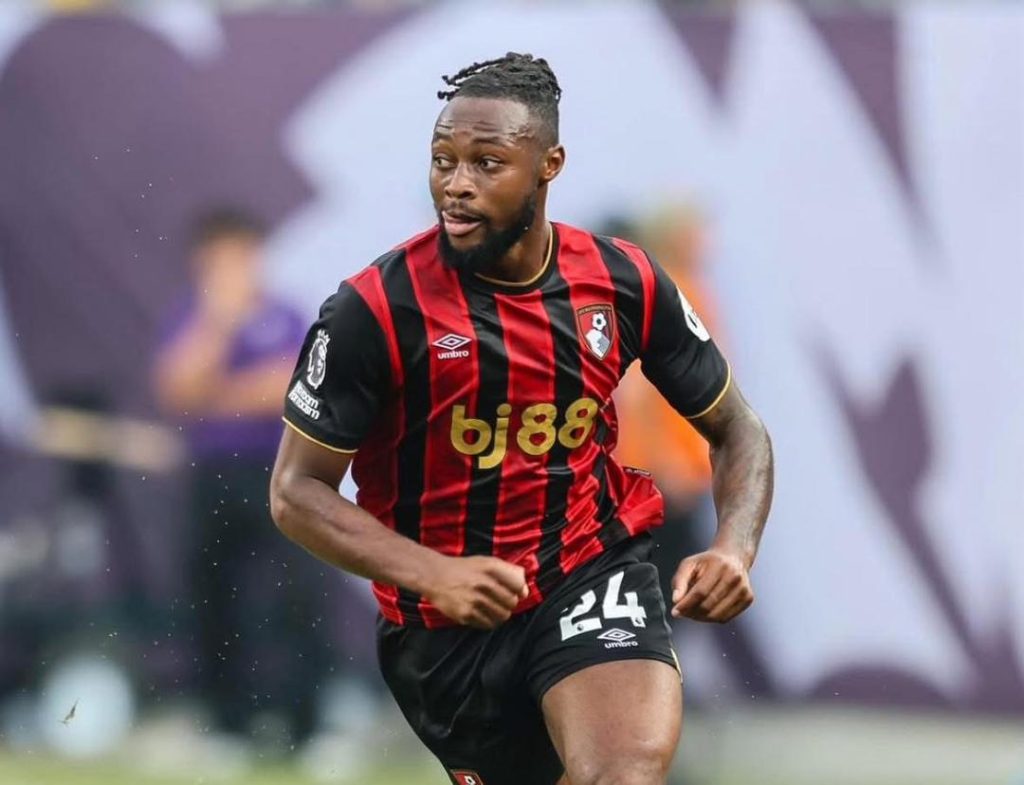 Antoine Semenyo.(Photo credit: Bournemouth Media)