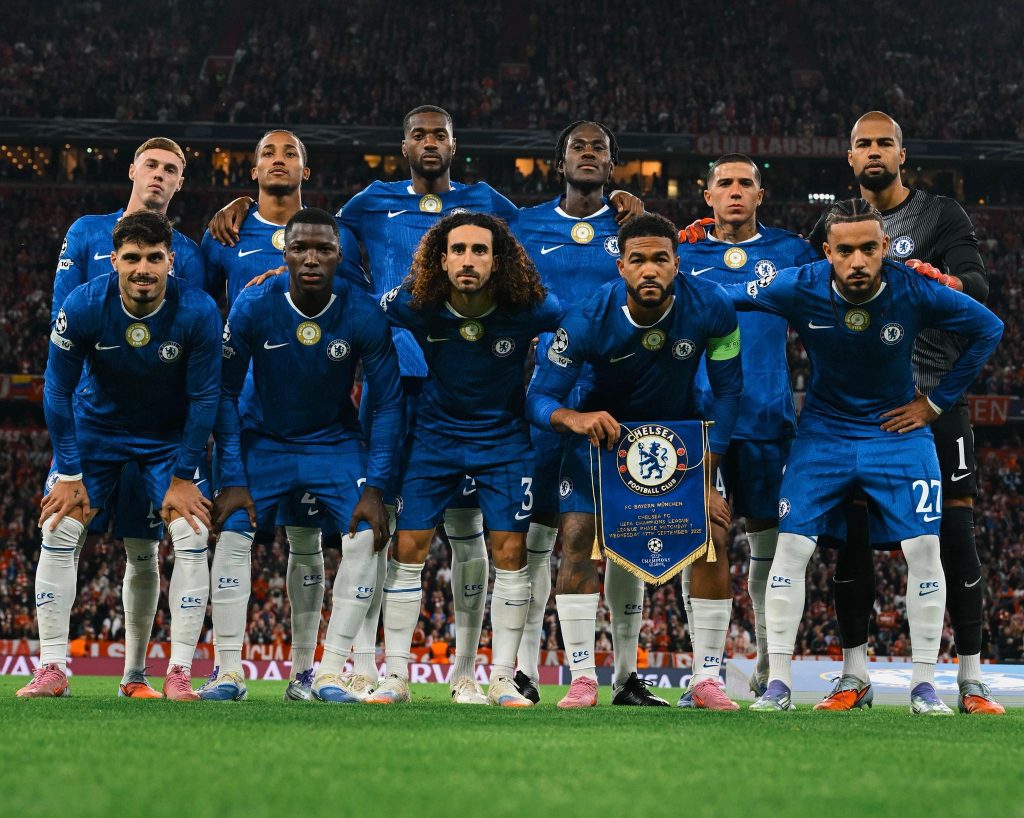 Chelsea Players (Photo Credit: Chelsea Facebook page)