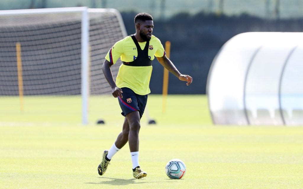 Samuel Umtiti (Photo Credit: FC Barcelona via X)