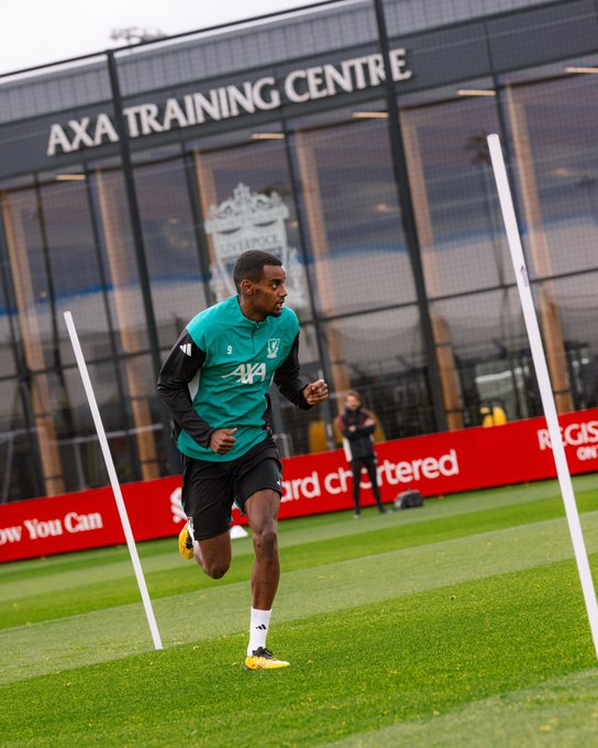 Alexander Isak of Liverpool (Photo Credit: Liverpool via X)
