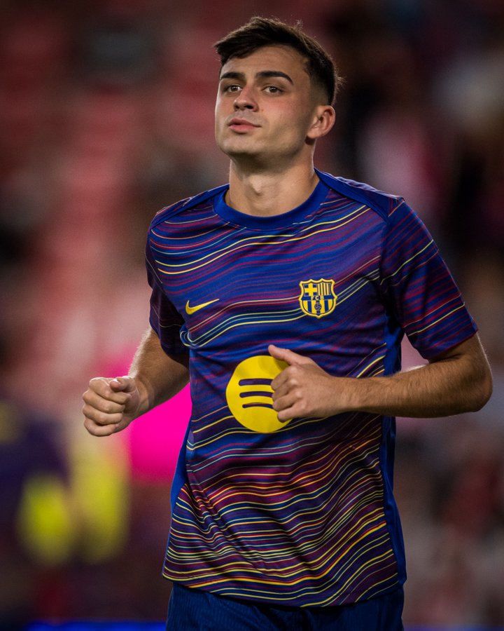 Pedri of Barcelona (Photo Credit: Barcelona via X)