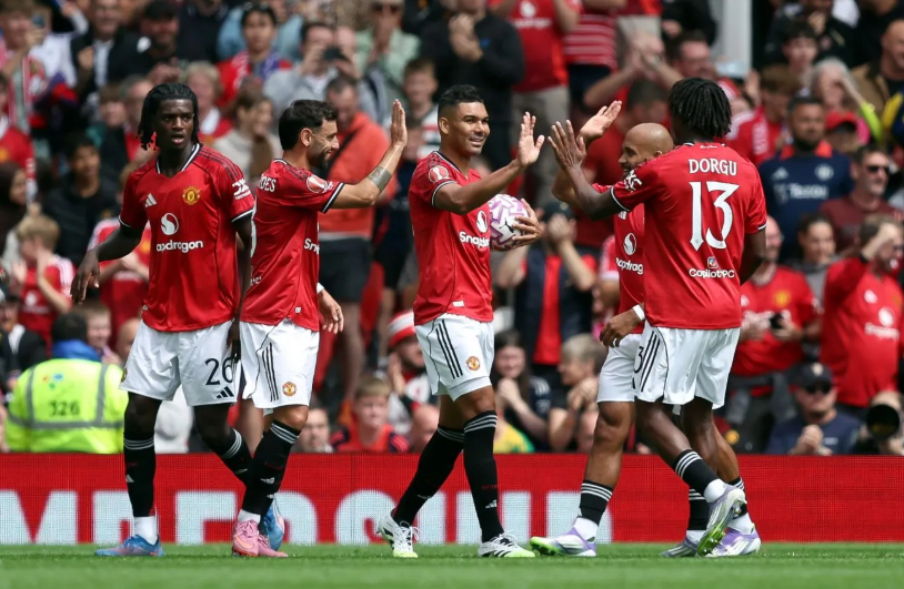 Man United players (Credit: Manchester United media)