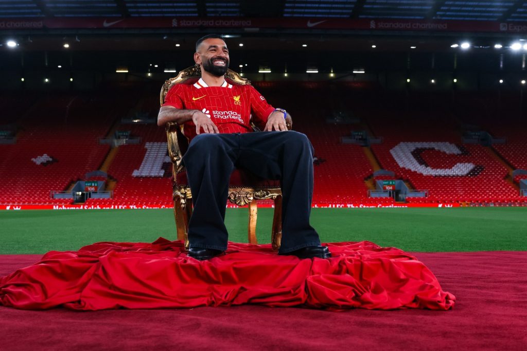 Mohammed Salah of Liverpool (Photo Credit: Salah via X)