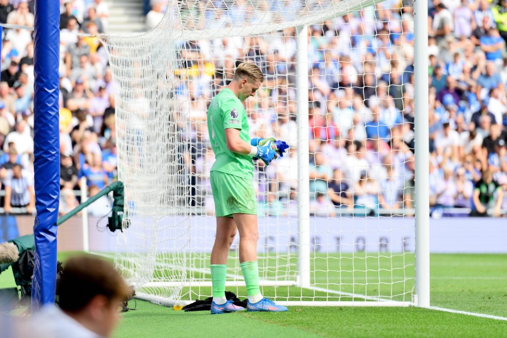 Jordan Pickford of Everton (Photo Credit: Everton via X)