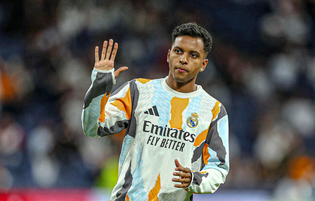 Real Madrid winger Rodrgyo (Photo Credit: Real Madrid Facebook page)