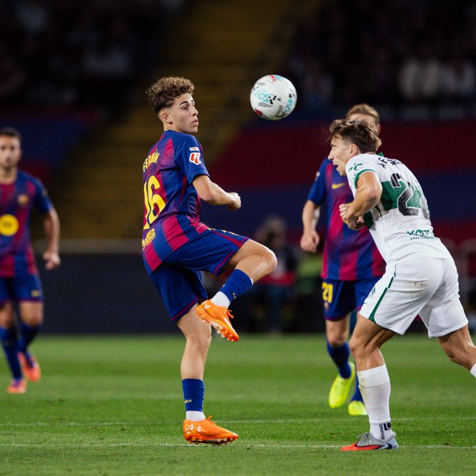Fermin Lopez of Barcelona (Photo Credit: Barcelona via X)
