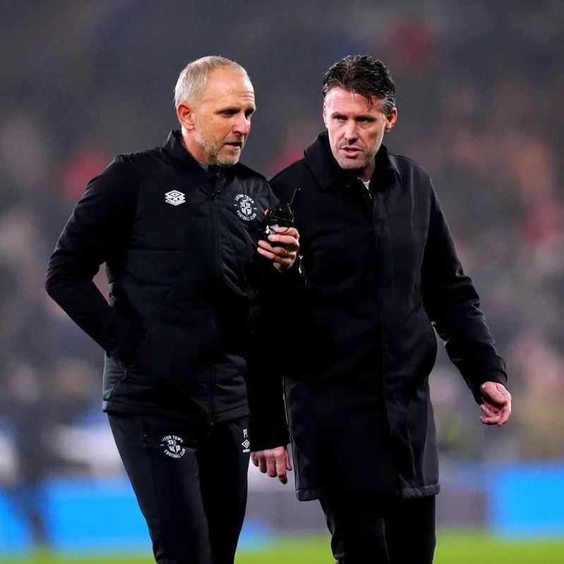 Paul Trollope and Rob Edwards (Photo Credit: Luton Town Media)