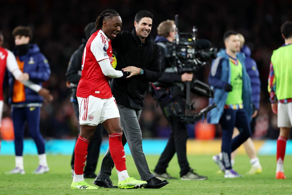 Eberechi Eze of Arsenal (Photo Credit: Arsenal via X)