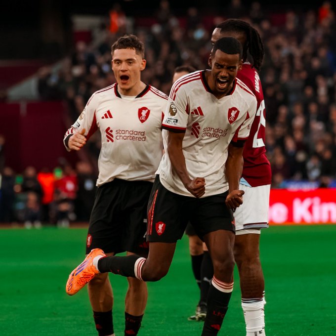Alexander Isak of Liverpool (Photo Credit: Liverpool via X)