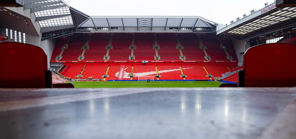 Liverpool Stadium at Anfield (Photo Credit: Liverpool via X)