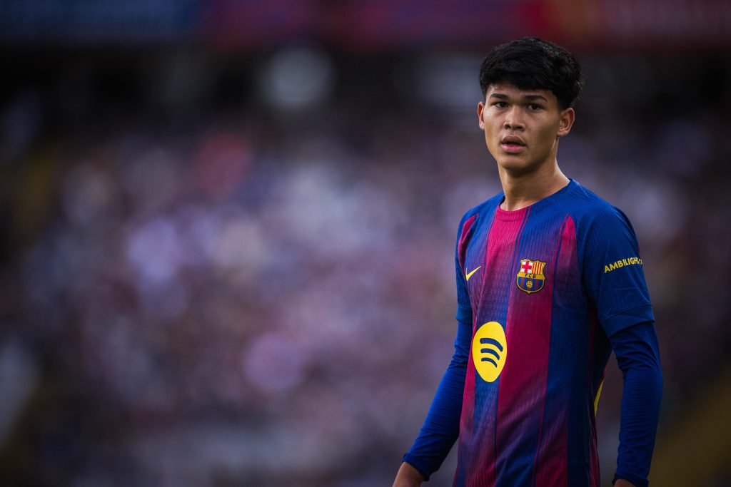 Dro Fernandez, Barcelona youth player (Photo Credit: Barcelona website)
