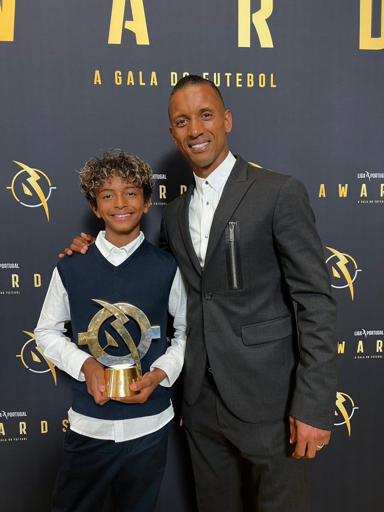 Nani and his son. (Photo Credit: Nani's Media on X).