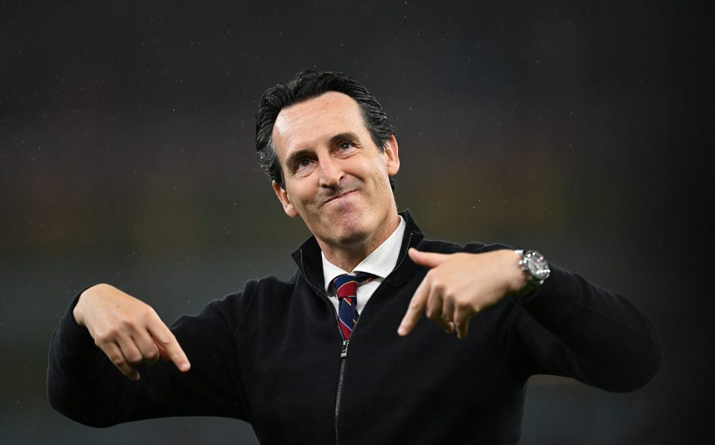 Unai Emery (Photo Credit: Aston Villa X handle)