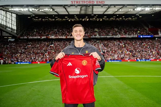 Benjamin Sesko (Photo Credit: Manchester united via X)