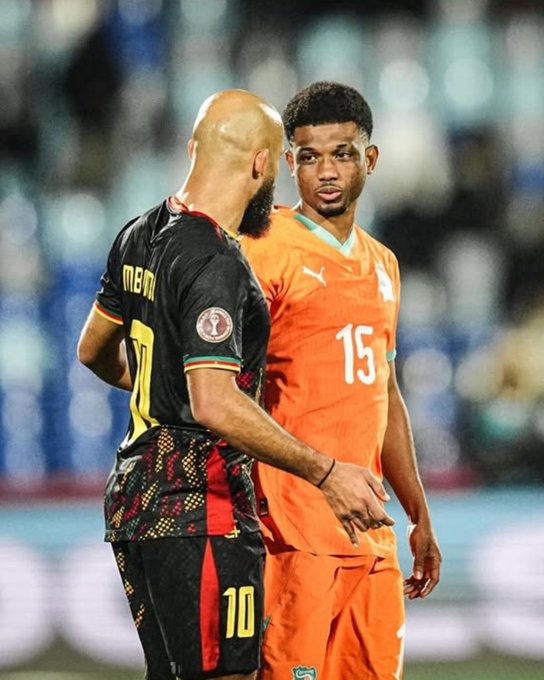 Bryan Mbeumo and Amad Diallo. (Photo Credit: Man United Media).