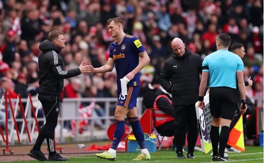 Dan Burn. (Photo Credit: Newcastle Media).