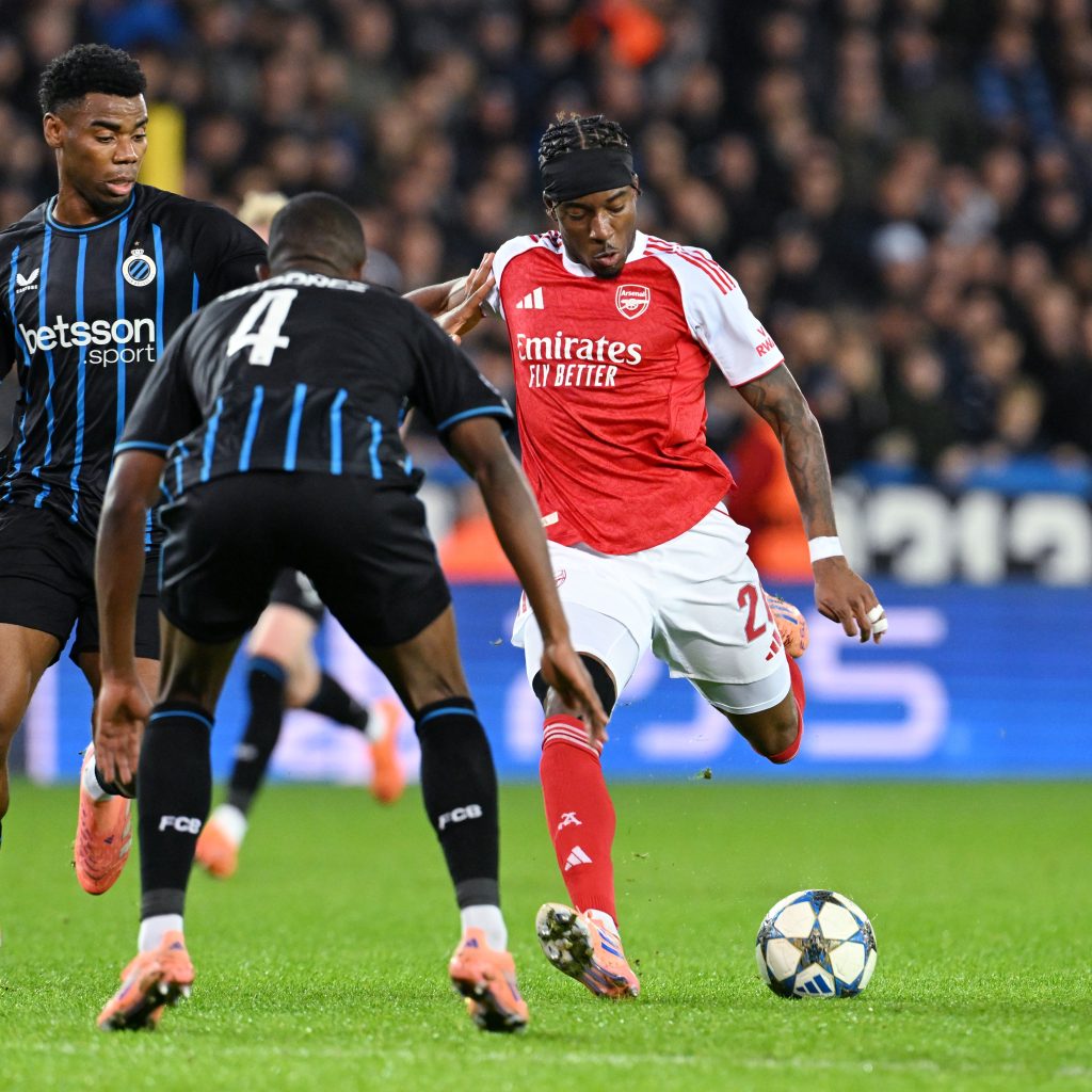 Noni Madueke (Photo Credit: Arsenal via X)