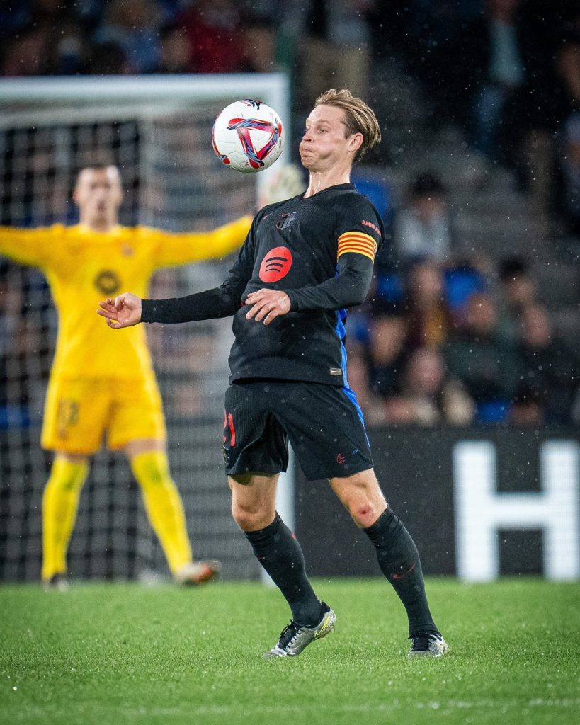 Frenkie de Jong (Photo Credit: Barcelona via X)
