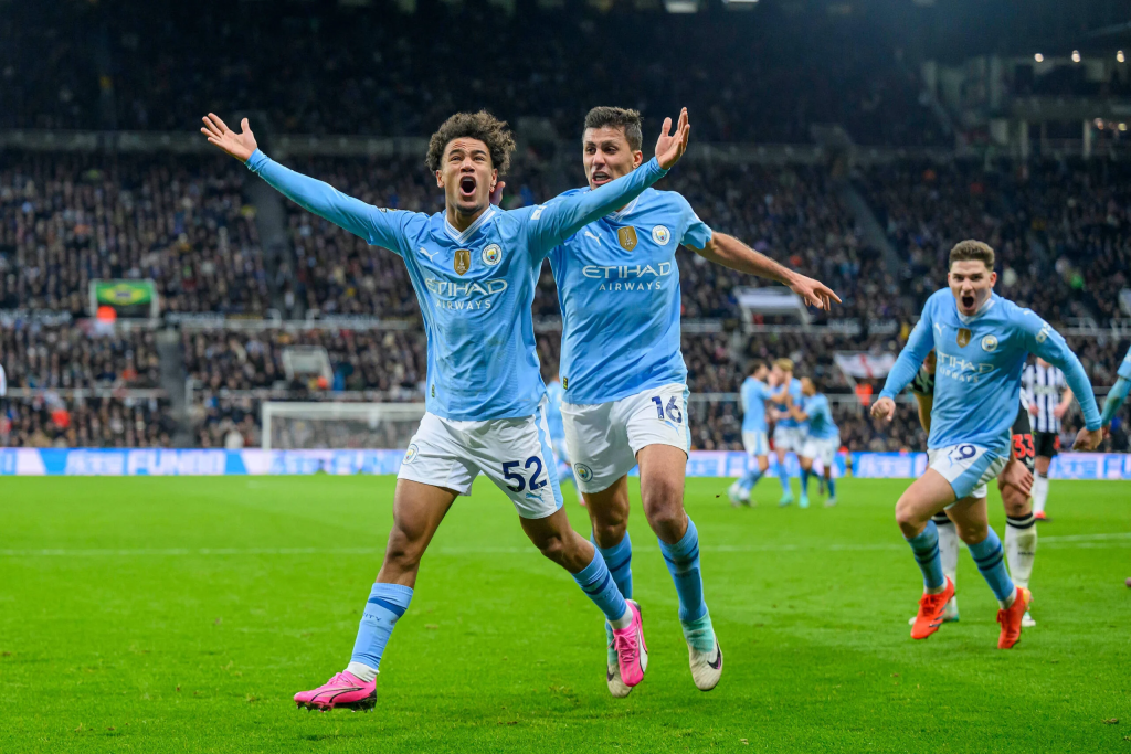Oscar Bobb (photo credit: Manchester City via X )