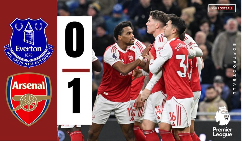 Everton v Arsenal. (Photo Credit: Softfootball Media).
