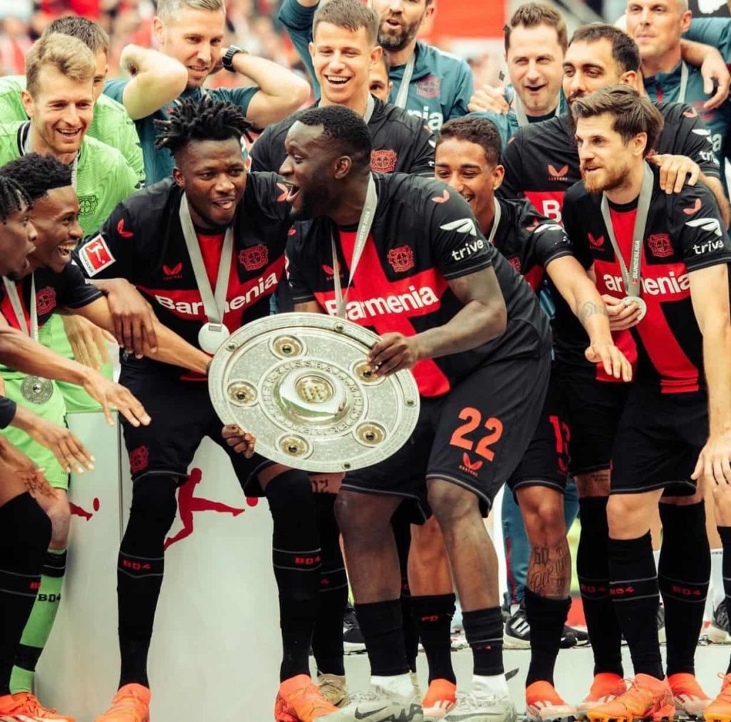 Victor Boniface (Photo Credit: Bayer leverkusen website)