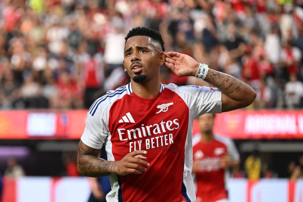 Gabriel Jesus (Photo Credit: Arsenal via X)