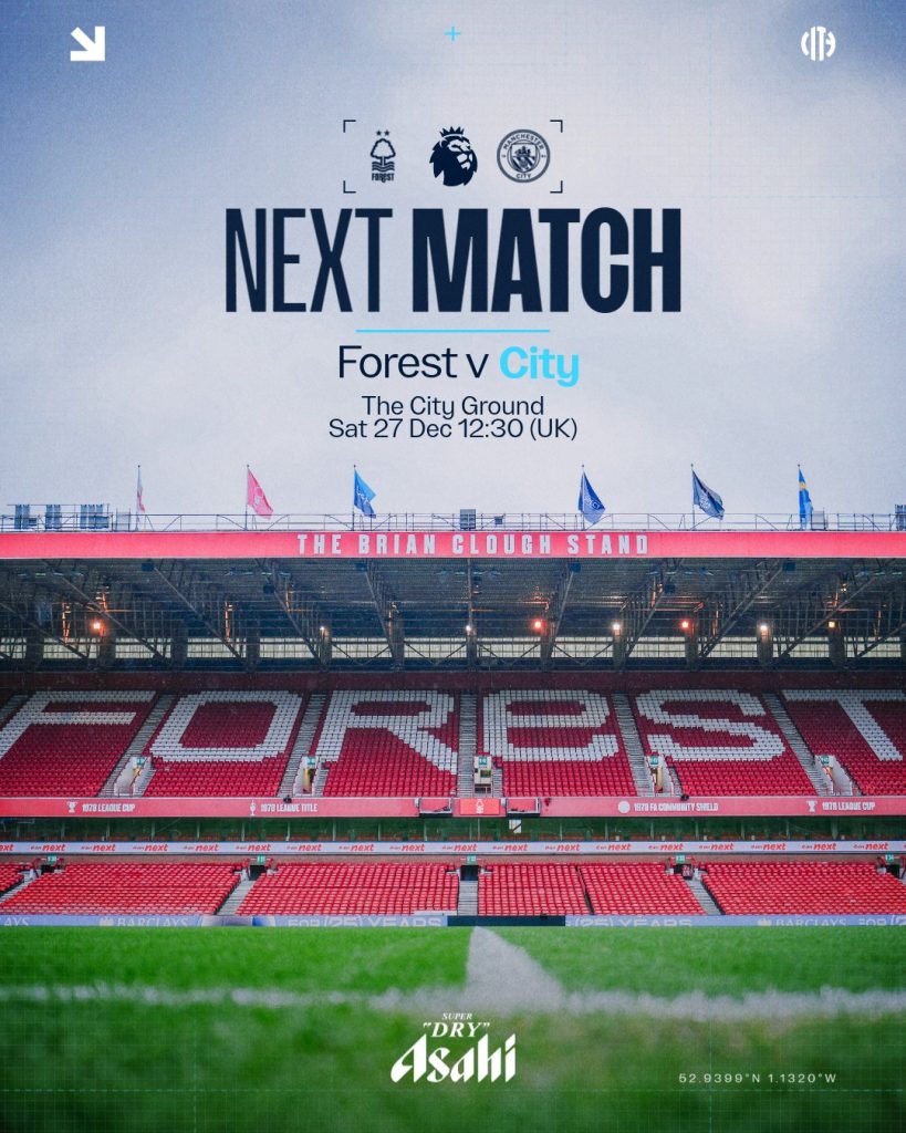 Man City match preview. (Photo Credit: Manchester City Media).