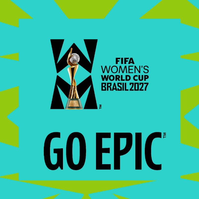 FIFA Unveils “Go Epic” as Official Slogan for Brazil 2027 Women’s World Cup - Photo Credit : FIFA Women's World Cup, X