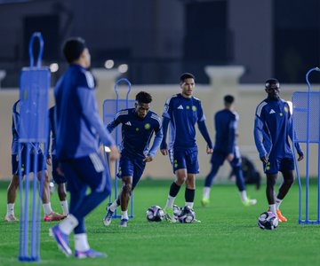 Al nassr vs Al taawoun. (photo credit: Al nassr via x)