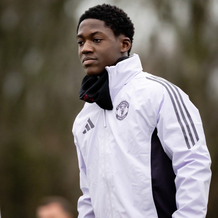 Kobbie Mainoo. (Photo Credit: Man United Media).