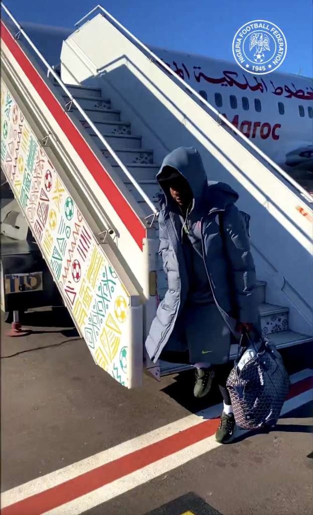 Super Eagles Arrive Marrakech Ahead of Crucial AFCON 2025 Quarterfinal vs Algeria - Photo Credit : Super Eagles, X