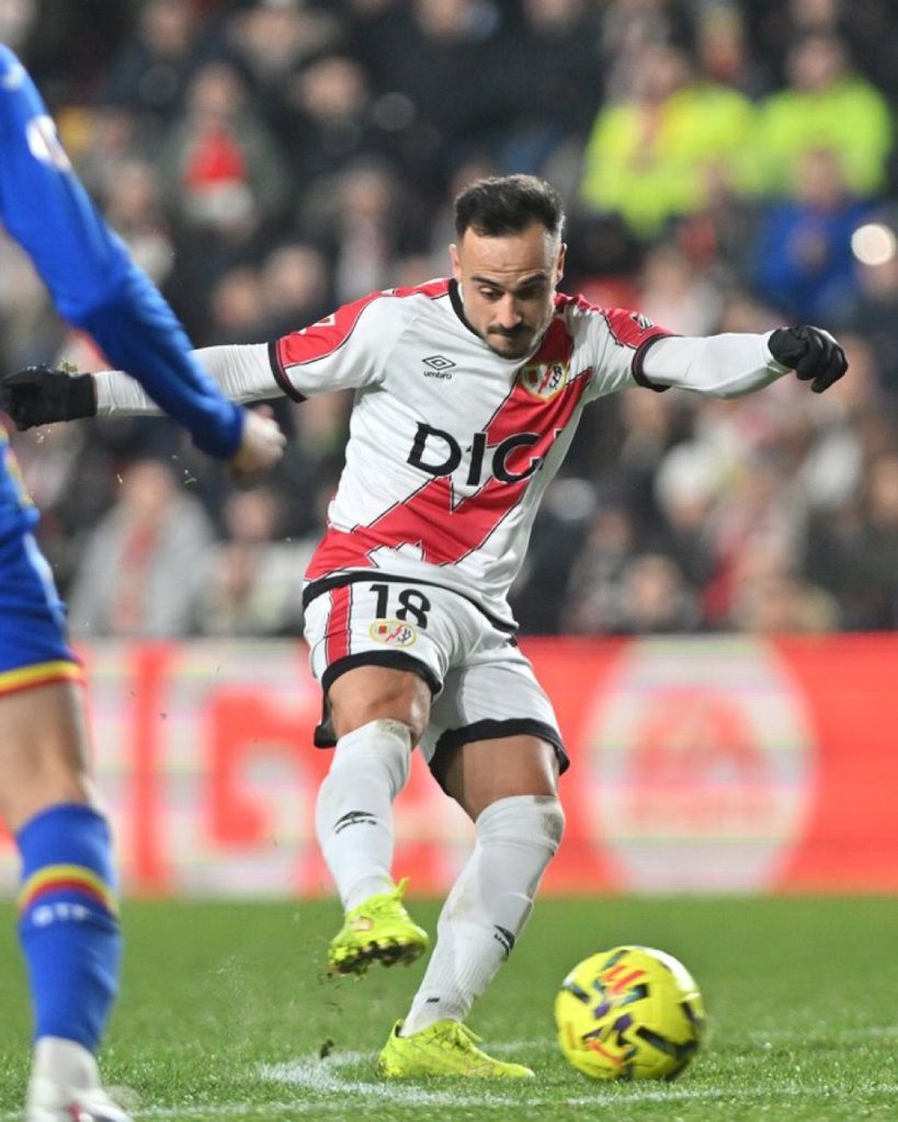 Alvaro Garcia (Photo Credit: Rayo Vallecano via X)