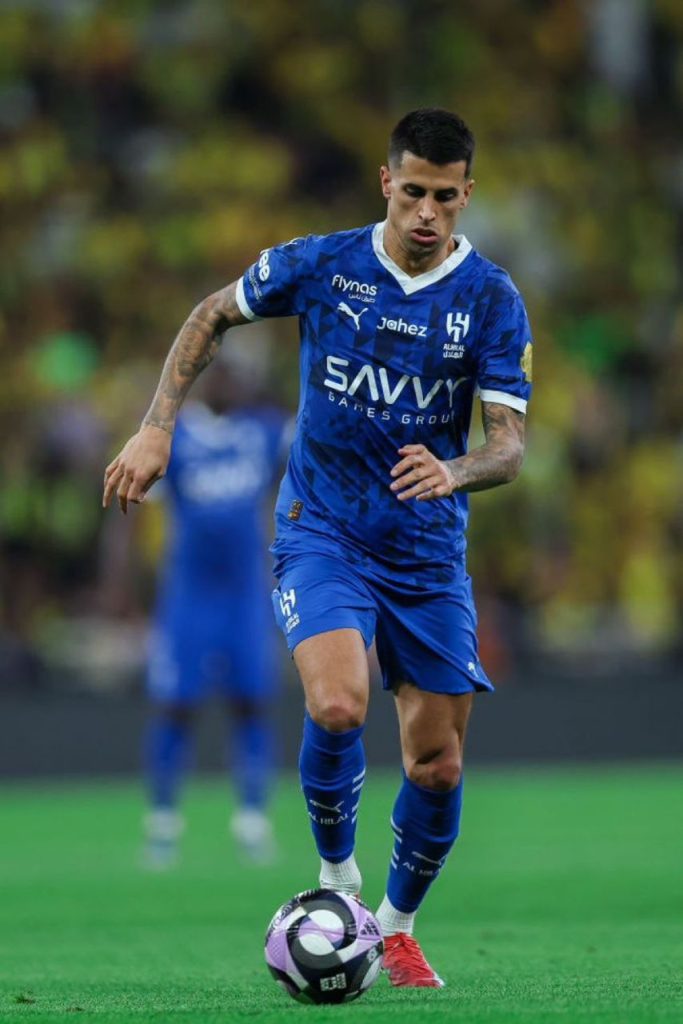 Joao Cancelo (Photo Credit: Al Hilal Media via X)