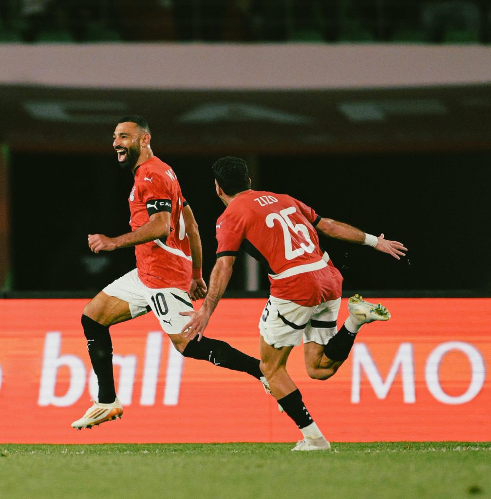 Salah Celebrating (Photo Credit: CAF via X)
