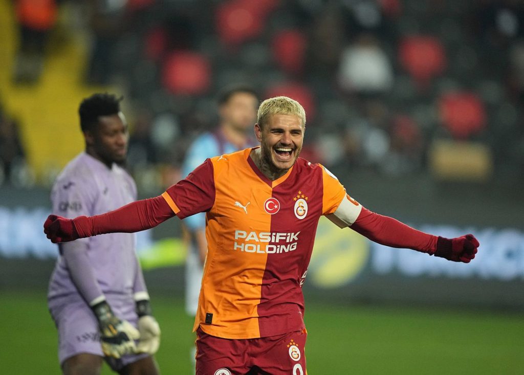 Icardi Celebrating (Photo Credit: Galatasaray via X)