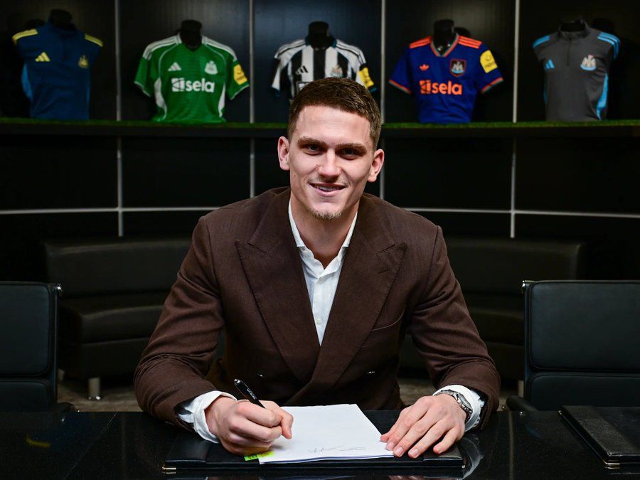 Sven Botman (Photo Credit: Newcastle Media via X)