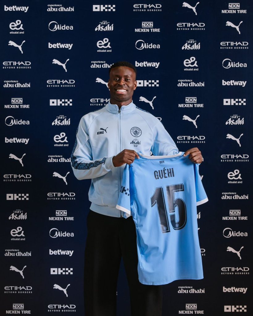 Marc Guéhi (Photo Credit : Manchester City Via X)