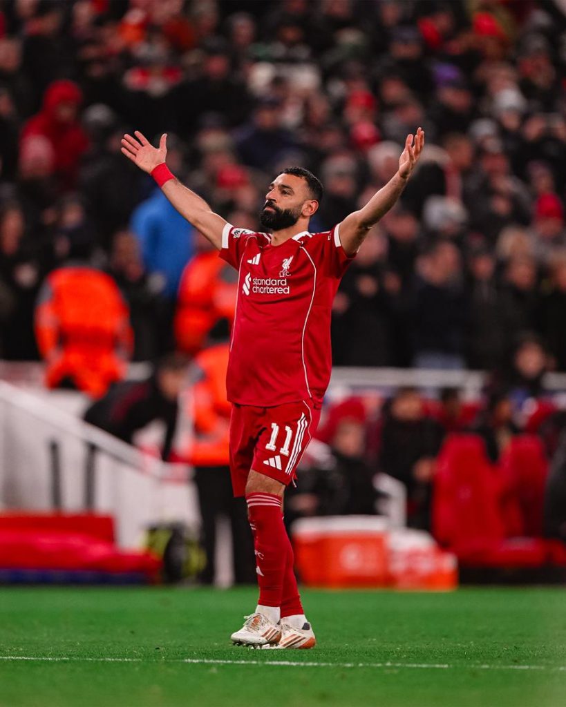 Mohamed Salah (Photo Credit: Liverpool Via X)