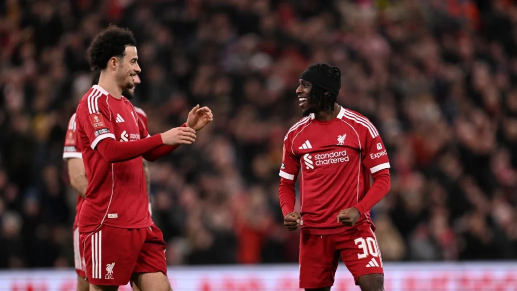 Jeremie Frimpong and Curtis Jones (Photo Credit: Liverpool Media)