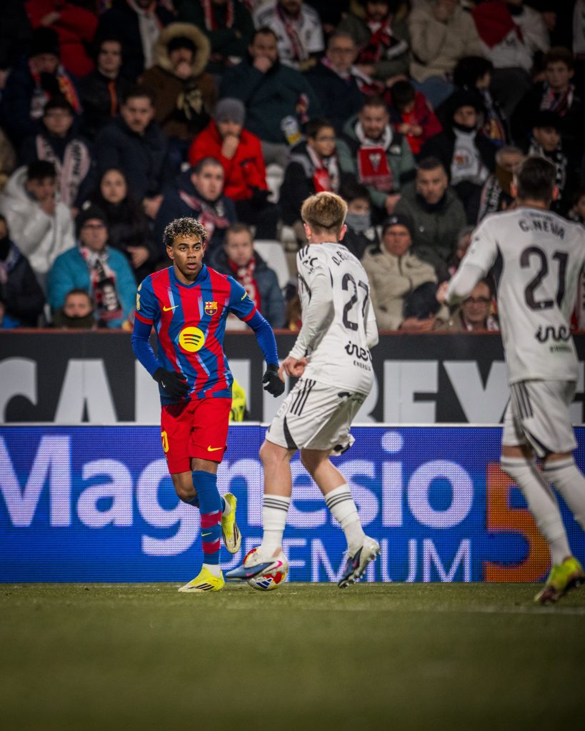 Lamine Yamal (Photo Credit: Barcelona via X)
