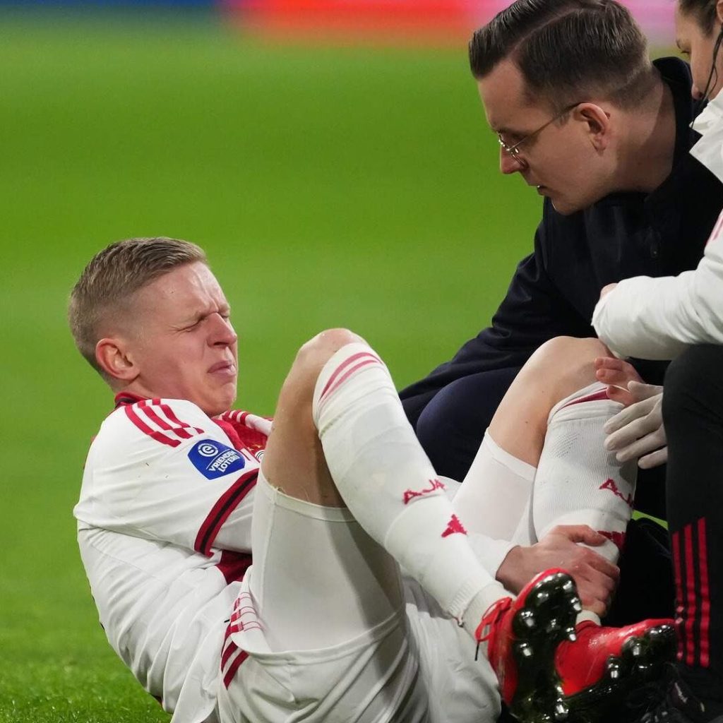 Oleksandr Zinchenko. (photo credit: fabrizo romano via x )