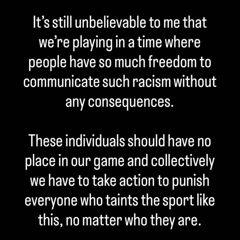 Tolu Arokodare instagram post- Photo credit: Fabrizio Romano via X