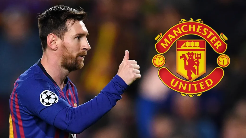 Lionel Messi to manchester united - Photo Credit : Goal