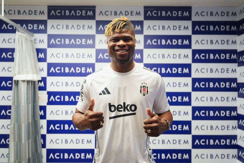 Emmanuel Agbadou (Photo Credit: Beşiktaş  Via X)