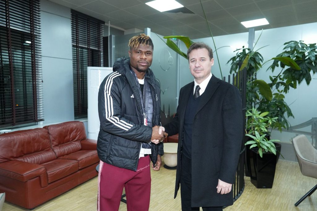 Emmanuel Agbadou (Photo Credit: Beşiktaş  Via X)